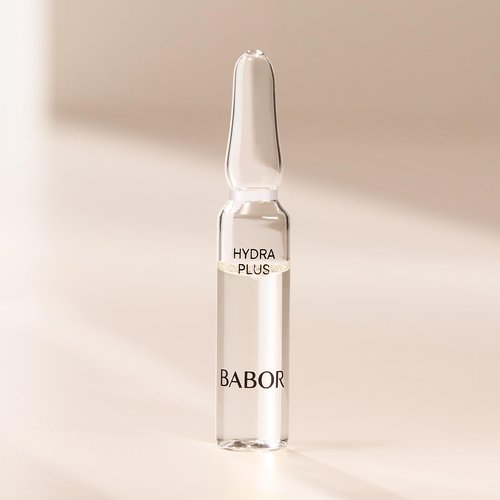 BABOR Hydra Plus Ampoule Concentrate, Moisturizing Skincare Capsule, Hyaluronic Acid Serum, Deeply Nourish to Plump and Smooth Skin, Anti Aging Serum 7 Day Treatment