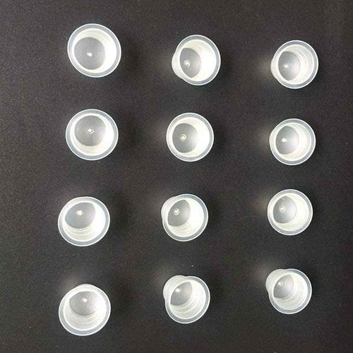 Tattoo Ink Caps Cups,Tattoo Ink Cups Caps 1000pcs #15 Large Size Pigment Caps Microblading Ink Cups for Tattoo Pigment Ink Tattoo Machine Kits Supplies (1000 L)