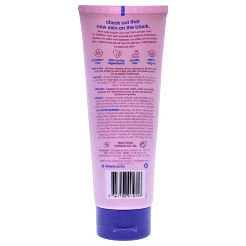 b.fresh Daily Moisturizing Body Lotion for Skin Cell Renewal | As Good As New Body Serum - Balance Skin Cell Renewal from Hyaluronic Acid, White Water Lily + Lactic Acid, Vegan & Cruelty Free, 8 Fl Oz