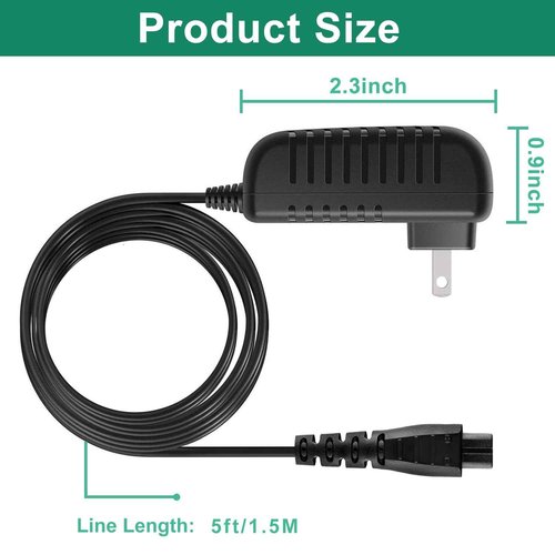 Replacement Charger for Remington Shaver HC4250 HC5870 PF7500 PF7600 PG6250 PG6255 PG6170 PG6171 XR7000 XF8550 XF8700 XR1400 XR1430 HC5950, 5V Trimmer Charging Cord for Remington Razor