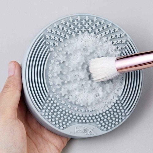Jessup Face Makeup Brushes Set T273 with Brush Cleaning Mat A005