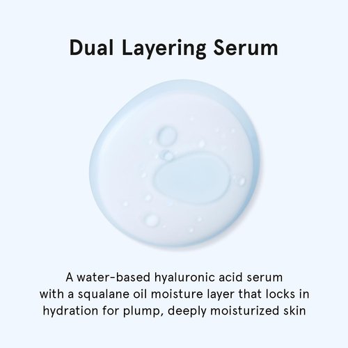 ONE THING Hyaluronic Squalane Serum (1.69 fl.oz / 50ml), Korean Skincare, Hyaluronic Acid, Moisturizing, Oil-moisture Balance, Moisture Inner Dry