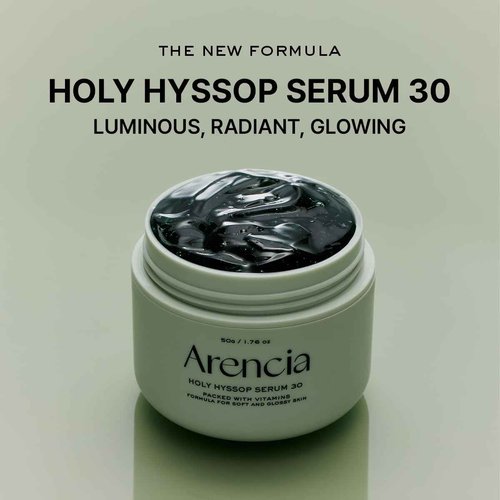 Arencia Glass Skin Care Duo [Korean Rice Mochi Facial Cleanser + Glow Hyssop Overnight Mask Serum]