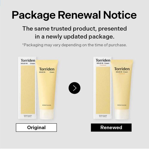 Torriden SOLID IN Ceramide Cream 70ml (2.36 fl. oz.) | Ceramide Moisturizer for Healthy Skin Barrier, Soothing, Nourishing | 5 types of Ceramide, Allantoin, Panthenol