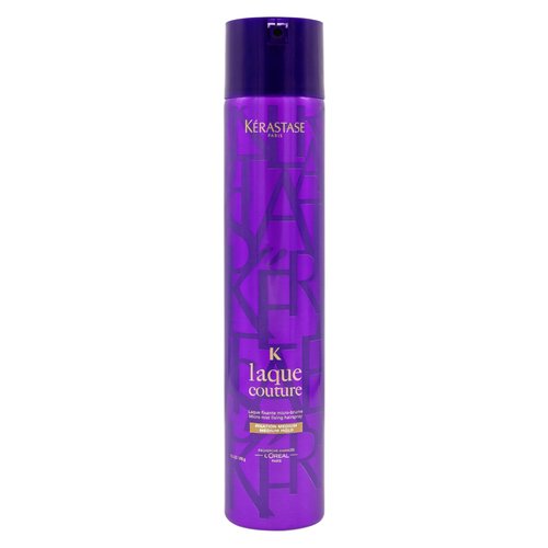 KÉRASTASE Laque Couture Hair Spray, Medium Hold Styling Spray, Long Lasting, Flexible Hold, Anti-Humidity and Flyaway Control with Heat Protectant for All Hair Types, 10.4 Fl Oz