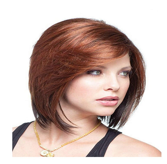 Sharebeauty Chic Straight Long Side Part Bob Wig for Women Daily Party Use Brown