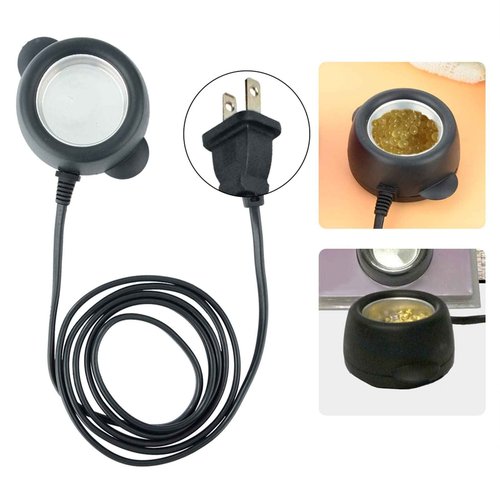 Hot Glue Pot, 30W Mini Furnace Tool for Wax Sealing Stamp DIY, Hair Extension Melting Stove, 350 F Constant Temperature Hot Pan for Floral, Electric Wax Seal Warmer (US Plug)