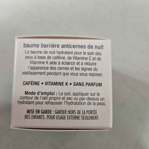 Jouer Luminize Overnight Dark Circle Slugging Balm – Fragrance Free, Caffeine Eye Cream, Overnight Eye Treatment, Brightening Eye Balm, Paraben Free, Gluten & Cruelty Free