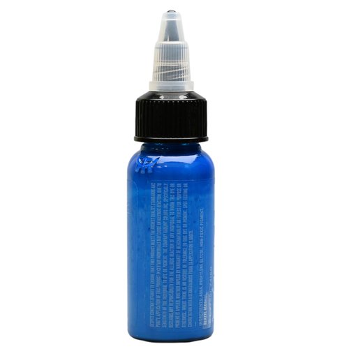 Radiant Colors Blue Tattoo Ink 1oz Bold Pigment Professional Quality Smooth Flow Long Lasting Formula