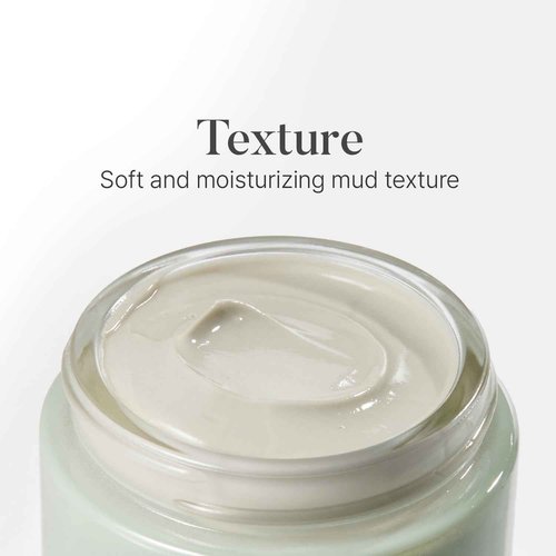 shaishaishai ALOE PDRN Cooling Mud Face Mask, Vegan Collagen Cream Clay Mask with Kaolin & Bentonite, Hydrating & Pore Care, Instant Cooling, Korean Skincare, 3.38 Fl Oz
