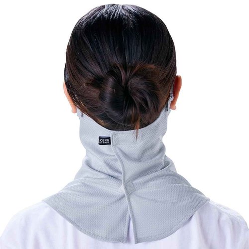 YAKeNU UV CUT MASK UV Sun Protection Mask for Face & Neck, Yake-nu SO-Cool Mermaid, for Women (561 Light Gray)