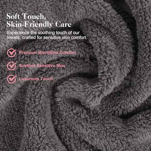 12 Pack Soft, Thick Spa Towels - Microfiber Facial Towels for Professional Estheticians
