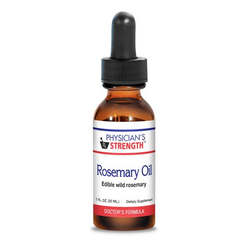 Physician's Strength Wild Rosemary Oil - 1 fl oz - Edible Wild Rosemary - Chemical Free - 432 Servings