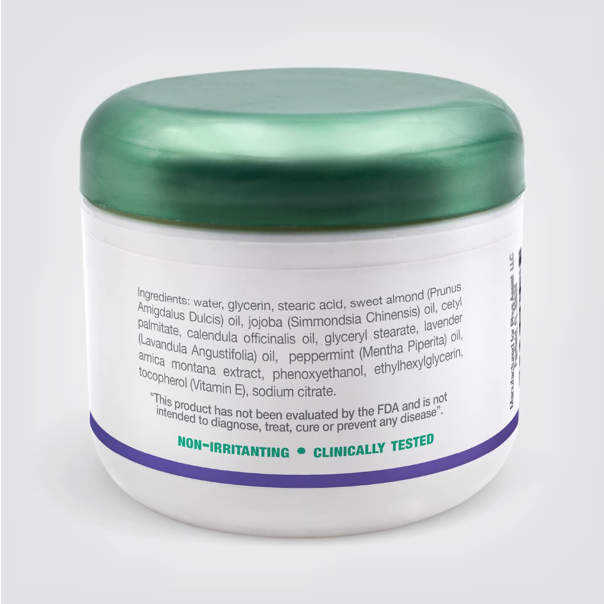 PhysAssist - Oncology Body Cream with Botanicals, 4 oz. Soothing and Hydrating to Stressed Skin. Made with Oils of Lavender, Calendula, and Peppermint. Non-Irritant, Clinically Tested.