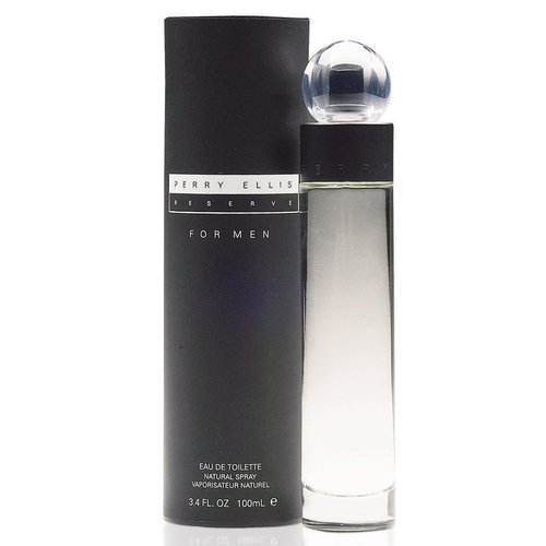 Perry Ellis Reserve Eau De Toilette Spray for Men - Mens Cologne, Long Lasting Perfume, EDT, Fragrance with Notes of Juniper, Citrus & Exotic Woods - 3.4 fl oz (100 mL)