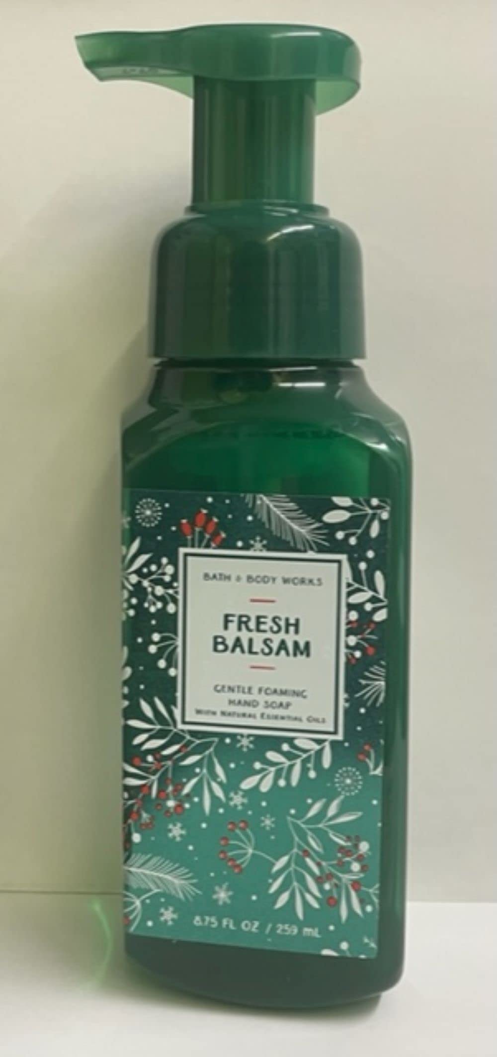 White Barn Bath and Body Works Fresh Balsam Gentle Foaming Hand Soap 8.75 Ounce