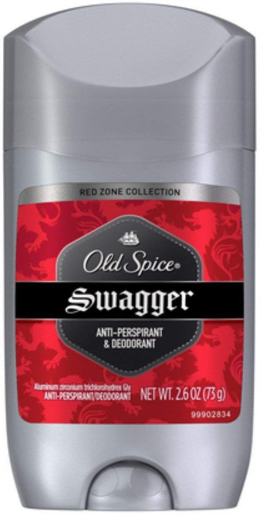 Old Spice Rz Inv Sld Swag Size 2.6z Old Spice Red Zone Swagger Invisible Solid Anti-Perspirant Deodorant