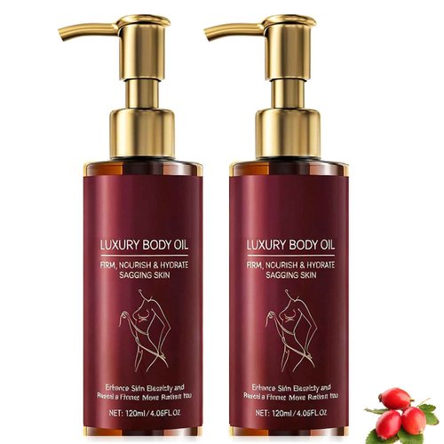 ARIYE Body Firming Oil,Glow body oil for women,Body Oil After Shower Tightening&Hydrating Treatment for Arms,Legs,Stomach&Body,Natural Firming Oil for Dry Skin,Non-Greasy Body Serum-2pk (4.06 FL OZ)