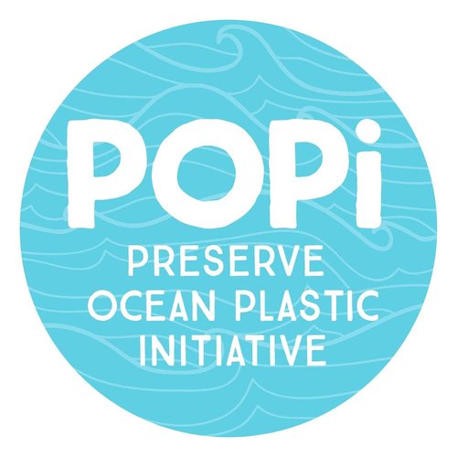 Preserve POPi Shave 5 Razor System Made with Recycled Ocean Plastic, Neptune Green - 5 Blade Razor with 4 Replacement Cartridges