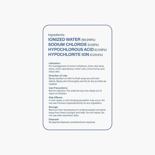 Magic Molecule Hypochlorous Acid Spray – Soothing Facial Mist for Redness & Irritated Skin – Cleansing & Purifying – Everything Home & Travel Bundle (1x 8oz + 2x 3.4oz)