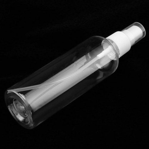 SINJEUN 30 Pack Clear Plastic Spray Bottles with Caps, 4 oz Spray Bottles Mist Sprayer, Refillable Empty Fine Mist Spray Bottle Mini Travel Size Spray Bottles, Leak Proof and BPA-Free