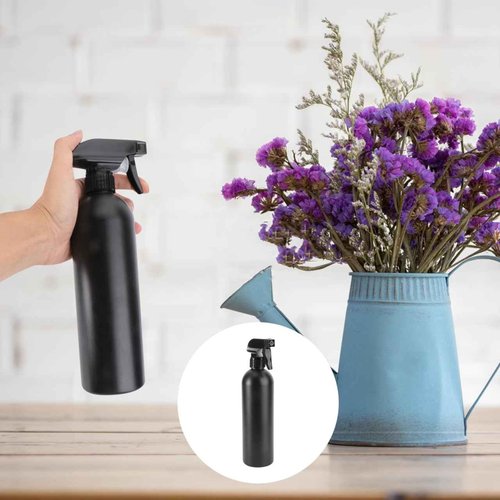 DOITOOL 4pcs Refillable Plastic Spray Bottles Portable Atomizer for Car Garden Kitchen Hdpe Container with Random Pump Head Style for Cleaning Hair Care