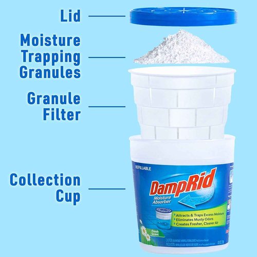 DampRid Moisture Absorber Fresh Scent 11 oz