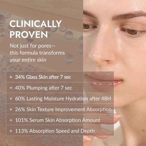 MIZON 7 Vegan Peptide Booster Serum Korean Anti-Aging Face Serum with Niacinamide & Hyaluronic Acid Hydrating Firming & Smoothing Skincare for Fine Lines & Skin Repair – 5.07 fl oz