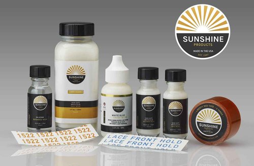 Sunshine Maximum Wear Hair System Tape Roll - Hyper Hold Wig Tape - Hypoallergenic No Shine Adhesive Tape - 2-4 Week Hold - 1/2" x 36 yds
