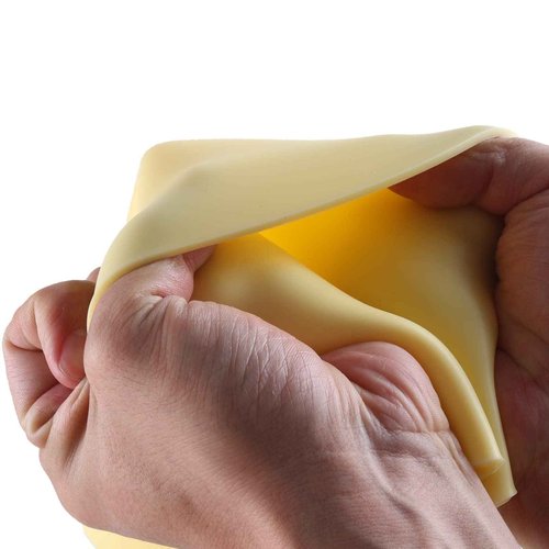 Dragonhawk Blank Tattoo Practice Skin 5Pcs 8x7.7in Practice Sheet 3mm Thick Tattoo Fake Skin Soft Silicone for Beginners and Experienced Artists