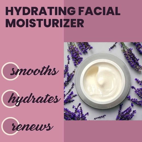 LuxeJoie Herbal Silk Moisturizer 1.7 oz Hydrating Facial Moisturizer for All Skin Types