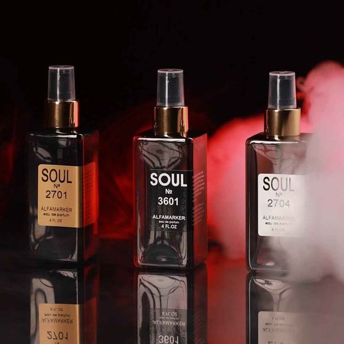 ALFAMARKER SOUL № 2703 Alluring Woman – Perfume for Women | Long Lasting Eau de Parfum Spray 4.0 Fl Oz / 120ml | Boutique-Inspired Oriental Floral Women’s Fragrance