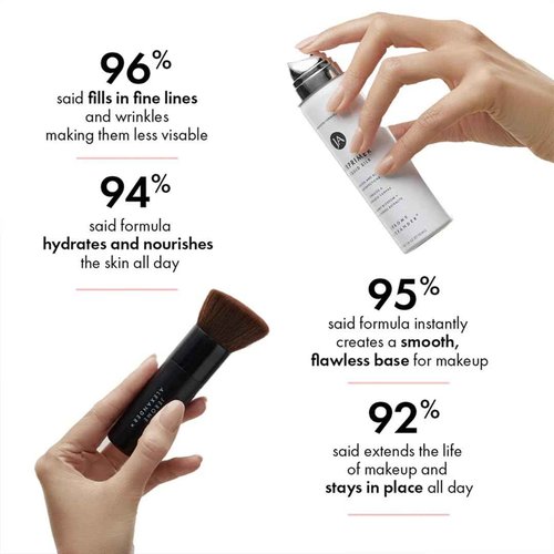 Jerome Alexander MagicMinerals Air Primer & Setting Spray Bundle – LiquidSilk Air Primer and AirFinish Setting Spray – Pore-Minimizing, Skin-Smoothing Formula for Long-Lasting, Flawless Matte Finish