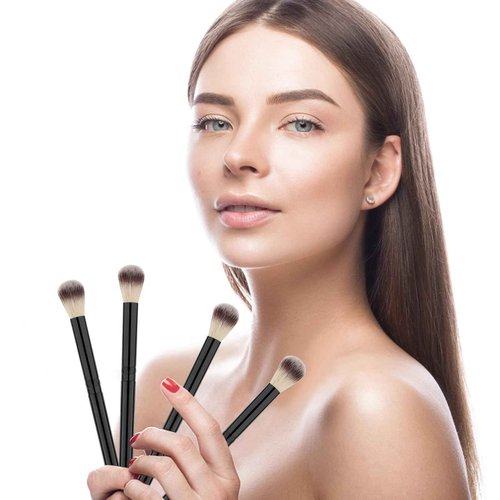 Urtlia Lash Shampoo Brushes 40Pcs Fluffy for Wash Extension Cleaning Bath Makeup Eyelash Eyeshadow Brush Set