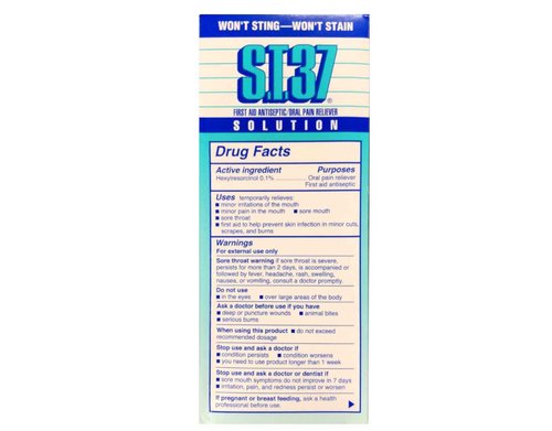 S.t.37 Liquid Mouth Wash - 8 Oz, Pack of 2