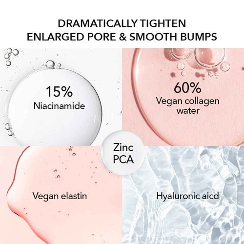 Cledbel Collagen Niacinamide Serum, For Discoloration/Minimizing Large Pores, Niacinamide, Zinc, Peptides & Hyaluronic Acid, Korean Skincare, Paraben-Free, 50ml/1.69 fl oz,