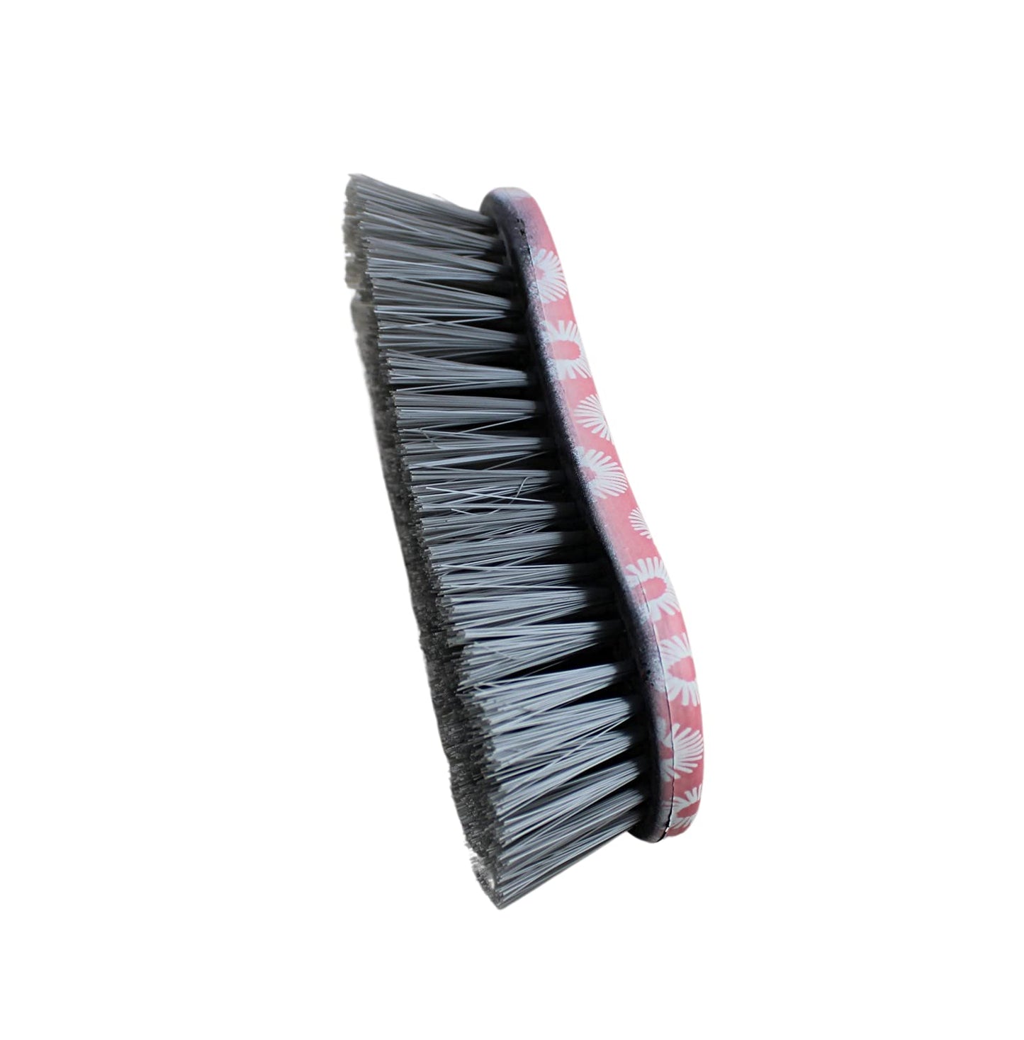 Multi-Purpose Heavy Duty Designer Printed Scrub Brush - Pack of 2 (Pink)