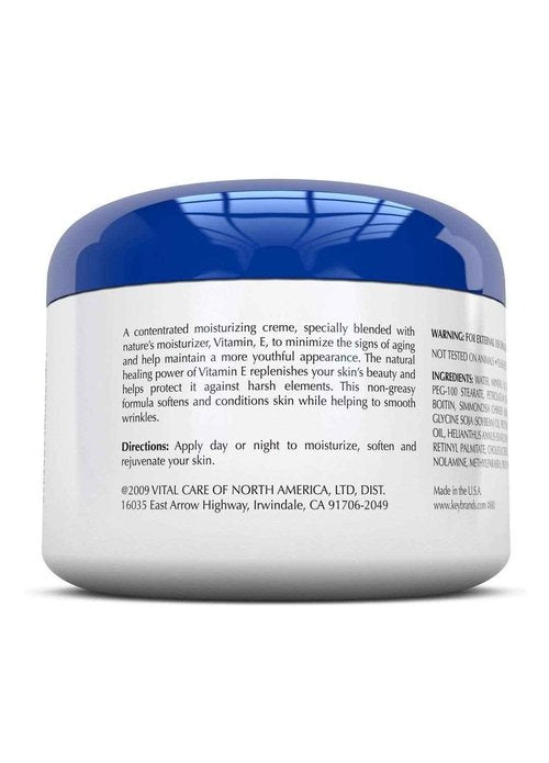 Vital Care Vitamin E Creme Age Defying Antioxidants 8 Oz. (2 Pack)