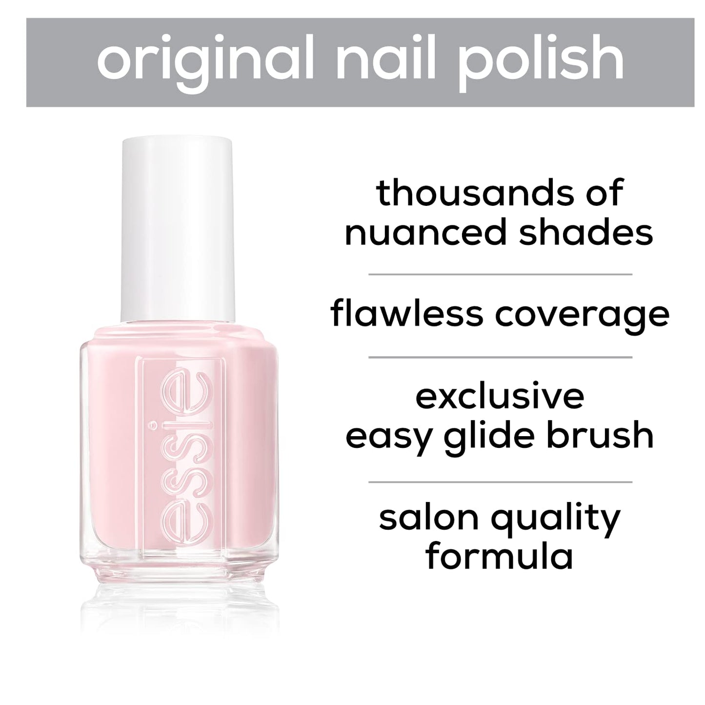 essie Gel Couture Nail Polish Kit, Hot Pink Nail Polish + Top Coat, Mod Squad, 0.46 oz each