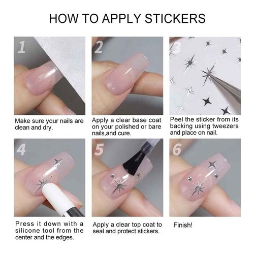 Poker Nail Stickers for Nail Art Palying Card Nail Decals Hearts Spades Clubs Diamonds Stickers for Nails Designs 3D Self Adhesive Nail Supplies & Decorations for Women Girls 1 Sheet