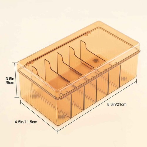 POCMKO Acrylic Eyelash Extension Organizer, Large Capacity Lash Supplies Storage Container Box, Makeup Cart With Lashes Extension Supplies