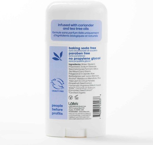 Lafe's Natural Deodorant | 2.25oz Aluminum Free Natural Deodorant Stick for Women & Men | Paraben & Baking Soda Free with 24-Hour Protection (Citrus & Bergamot/Extra Strength, 2.25 Ounce (3-Pack))