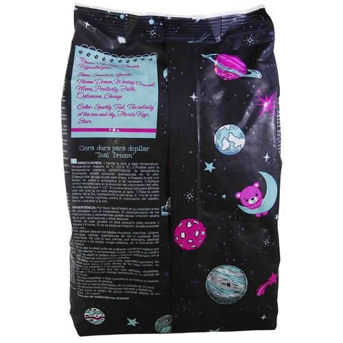 Waxness Teal Dream Rosin Free Glitter Hard Wax 2.2 lb 1 kg