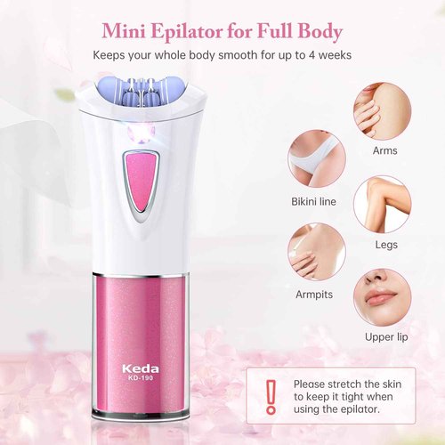 Epilator Smooth Glide Epilator for Women FaceEpilator Facial Hair Remover Smooth GlideEpilator for Women Face Hair Removal Lady Shaver Electric Bikini Trimmer WomenSmooth GlideBody Glide Portable