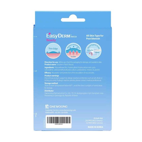 EasyDerm 3-Type Pimple Patches Gift Set, Acne care soluution, Korean Spot Patch to Cover ZitsㅣQuick Calming(10ea) + Relief(42ea) + Beauty Patches(42ea)ㅣTrendy Teen girl gifts Back to School MUST HAVE