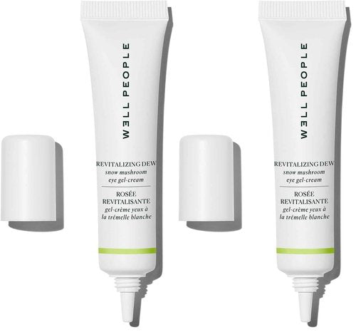 Well People Revitalizing Dew Snow Mushroom Eye Gel-Cream, Gel-based Eye Cream For Moisturizing Undereyes, Targets Fine Lines, Vegan & Cruelty-free (Pack of 2)