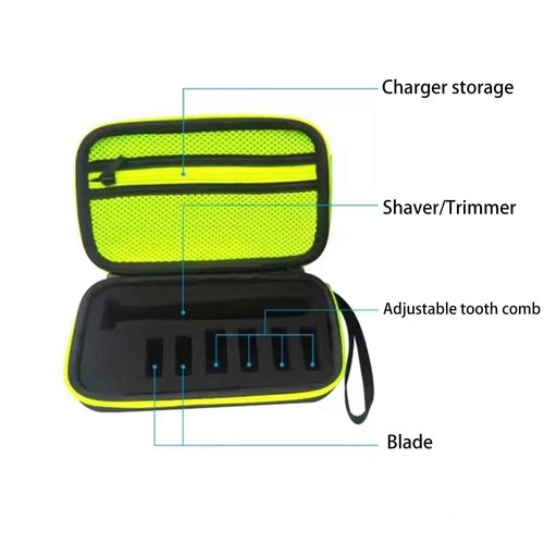 Hard Case,Perfect Fit for Popular Hybrid Trimmer Models (QP2724/90, QP2520/90, QP2834/70, QP2630/70, QP2515/49) - Case Only