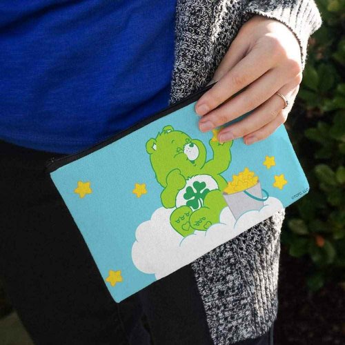 GRAPHICS & MORE Care Bears Good Luck Bear Makeup Cosmetic Bag Organizer Pouch