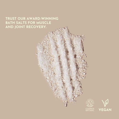 WholyMe Epsom Salt Bath Salts - Natural Bath Soak for Muscle and Joint Recovery with Arnica, Frankincense and Eucalyptus Essential Oil - Great for Post Workout and Relaxation - 35 Ounce (1Kg)