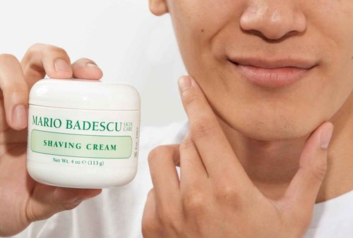 Mario Badescu Shaving Cream for Women and Men - Classic, Unisex Non-Foaming Shave Cream Formula Infused with Lavender Oil and Vitamin E - Helps Prep, Protect and Moisturize for a Closer Shave, 8 Oz